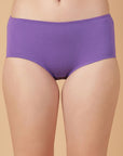 Mid Rise Cotton Hip Hugger Brief with Shiny Edge Waist (Pack of 3)