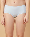 Mid Rise Cotton Hip Hugger Brief with Shiny Edge Waist (Pack of 3)