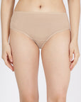 High Rise Full Coverage Cotton Modal Panty with Soft No-Mark Waistband
