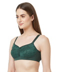 Full Coverage Non Padded Non Wired Lace Bra-FB-705