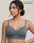 Lightly Padded Full Coverage Bra with Breezy Mesh Detail