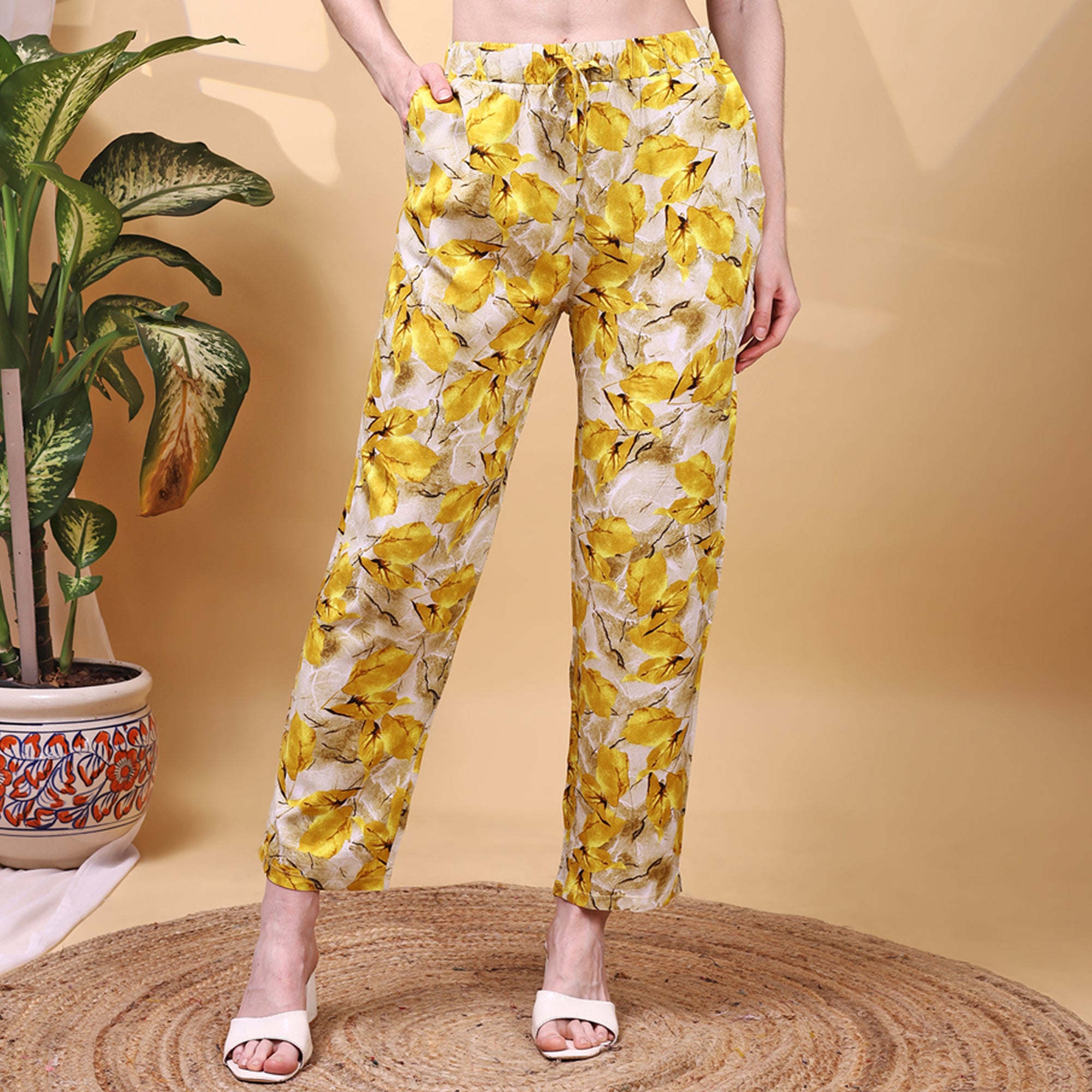 Supersoft Rayon Printed Pyjamas with Pockets