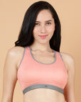 Seamless Padded Racerback Sports Bra