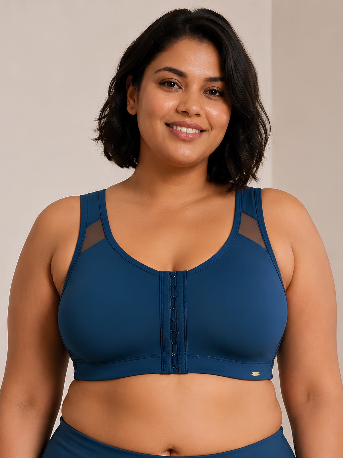 The No More Slouch Bra — Lightly Padded Posture Corrector with Power Mesh Support