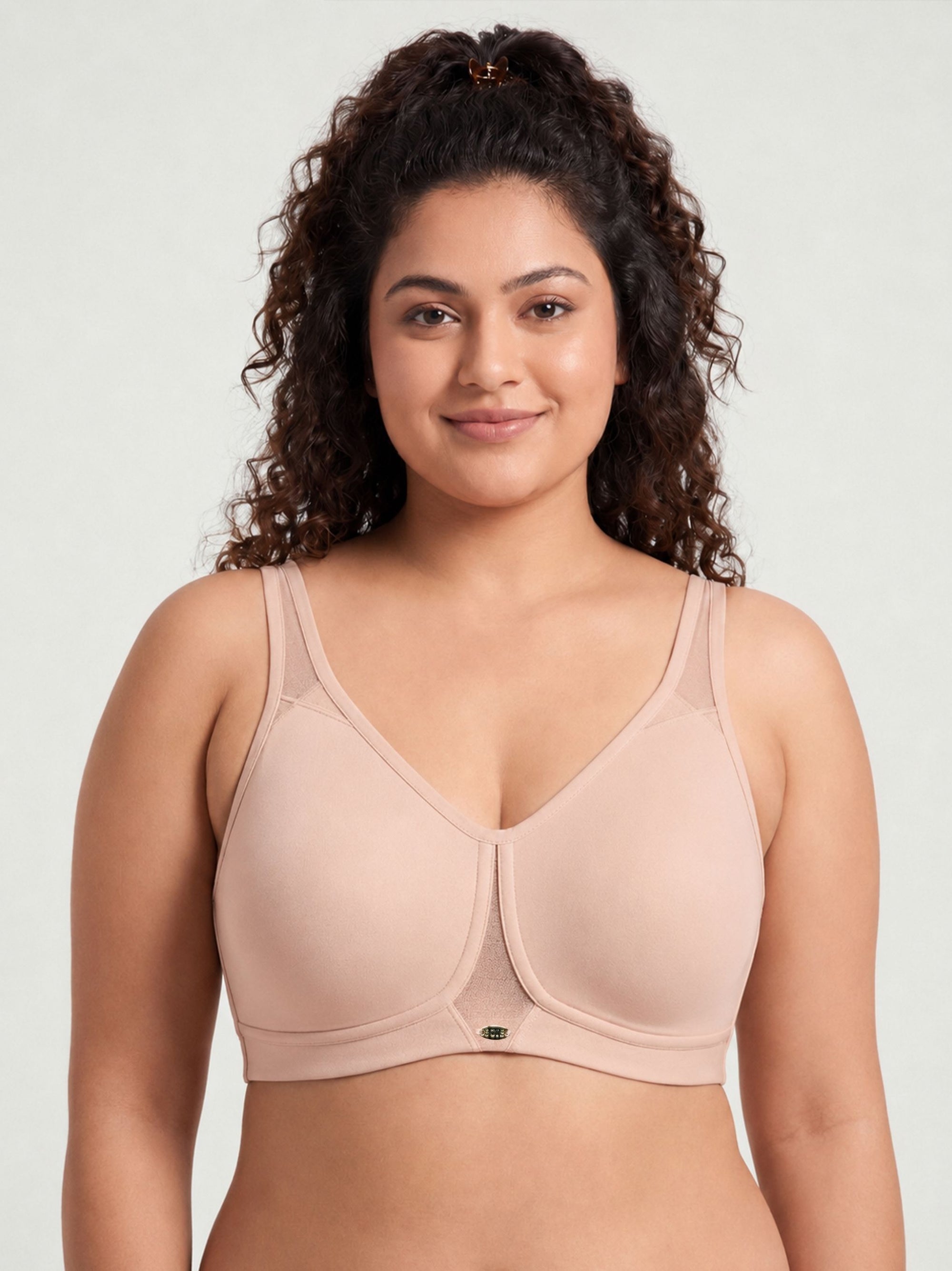 Non Wired Full Coverage Minimiser Bra
