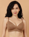 Full Coverage Padded Non Wired T-shirt Bra