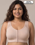 The No More Slouch Bra — Lightly Padded Posture Corrector with Power Mesh Support