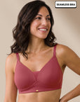 Lightly Padded Full Coverage Bra with Breezy Mesh Detail
