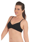 Medium Coverage Non Padded Non wired Cross Over Seamless Bra-CB-402