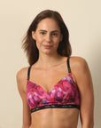 Padded Non Wired Full Coverage Printed Bra-FB-559