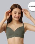 SOIE Woman - Full Coverage Padded Non Wired T-shirt Bra - Bra -for Women