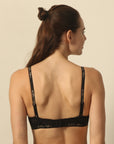Padded Non Wired Full Coverage Detachable Back Straps Printed Bra-FB-557
