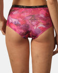 High Rise Full Coverage Printed Boyshorts- FP-1559