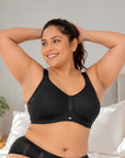 Full Coverage Minimizer Bra with No-Show Cups
