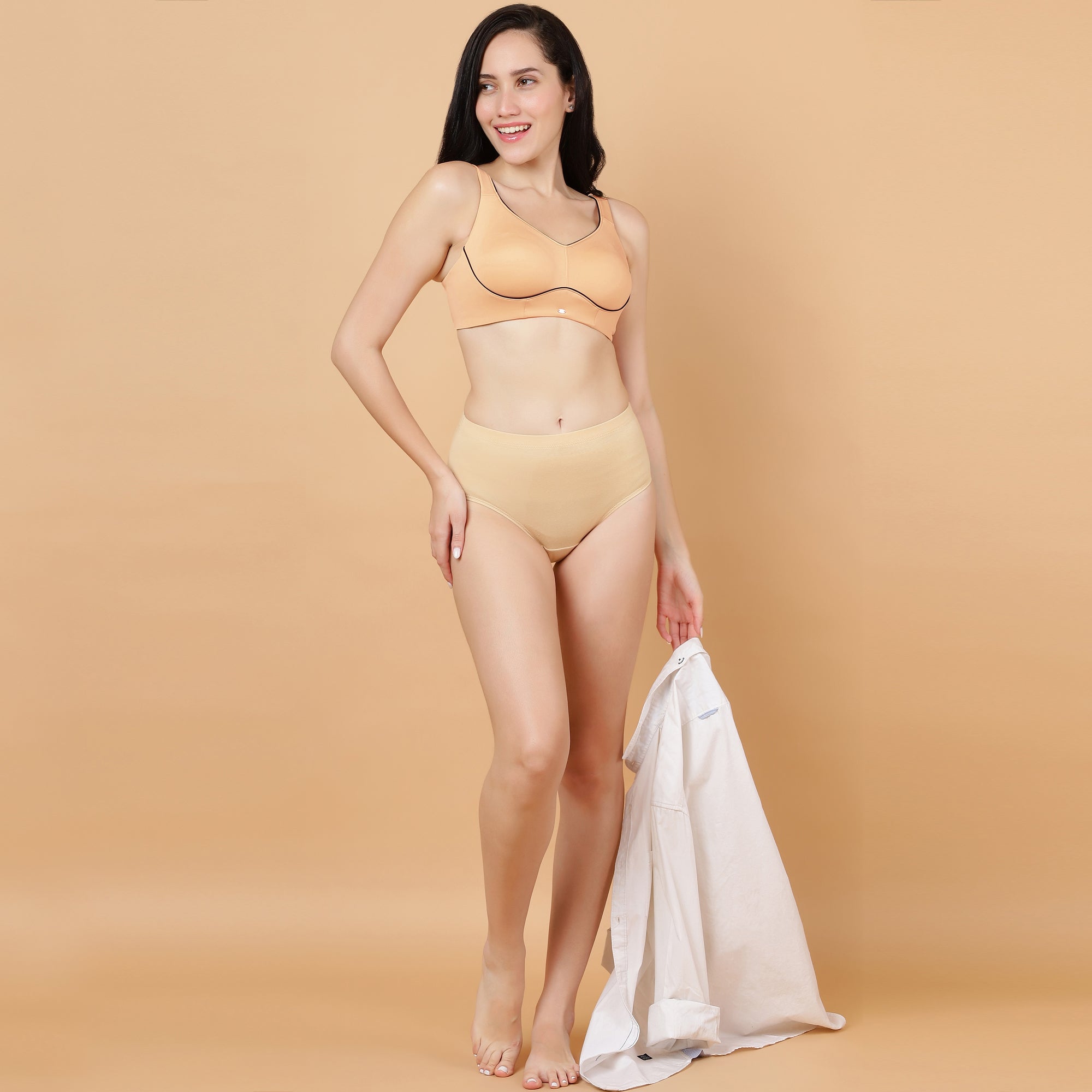 Non Padded Non Wired Full Coverage Minimizer Bra