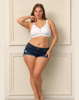 Full Coverage Minimizer Bra with No-Show Cups