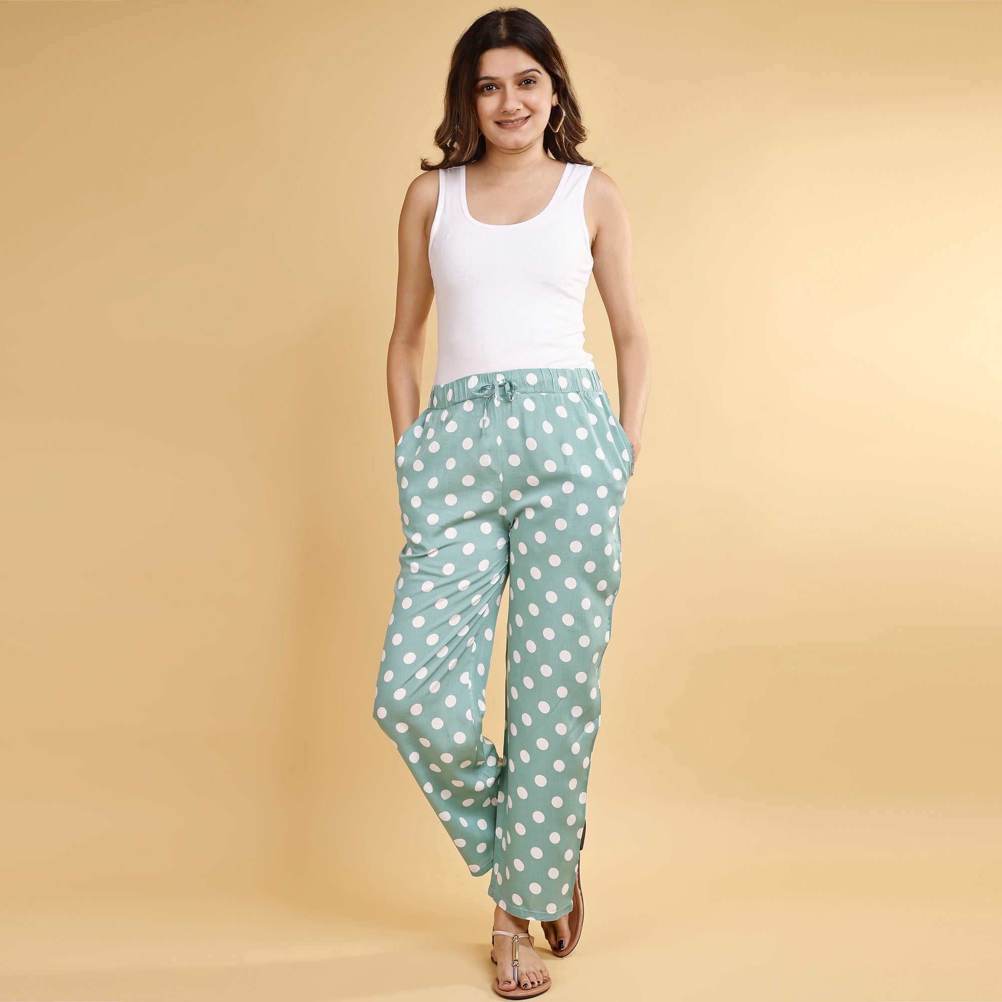 Supersoft Rayon Printed Pyjamas with Pockets