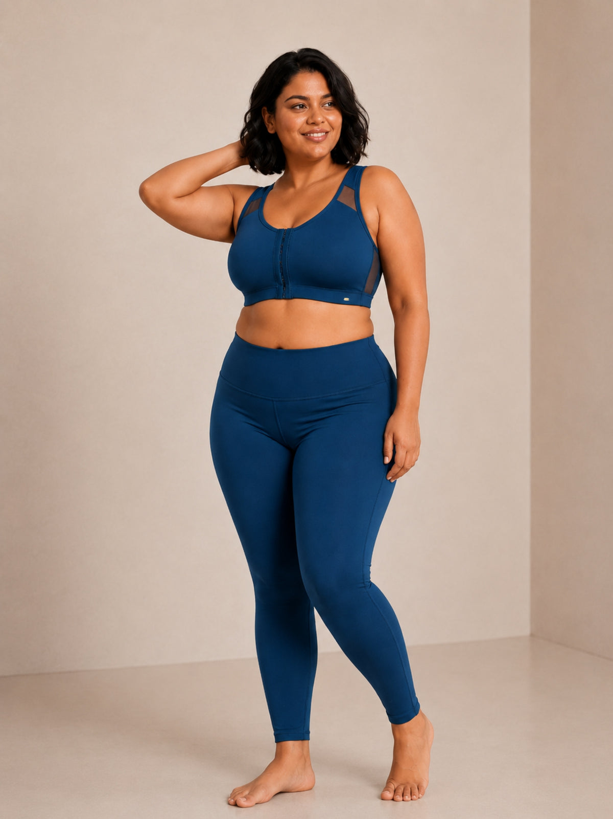 The No More Slouch Bra — Lightly Padded Posture Corrector with Power Mesh Support
