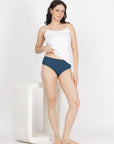 High Rise Full Coverage Cotton Modal Panty with Soft No-Mark Waistband