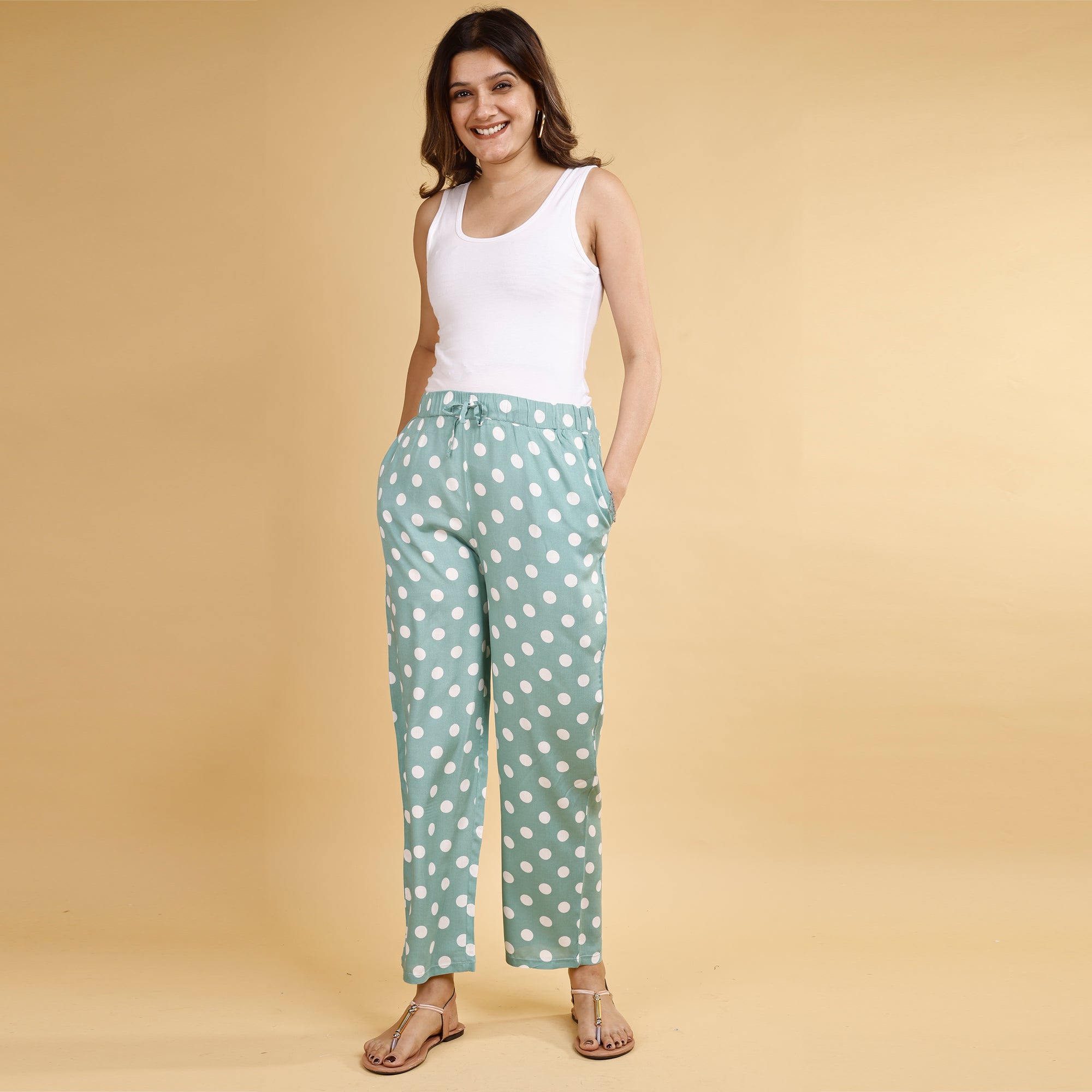 Supersoft Rayon Printed Pyjamas with Pockets