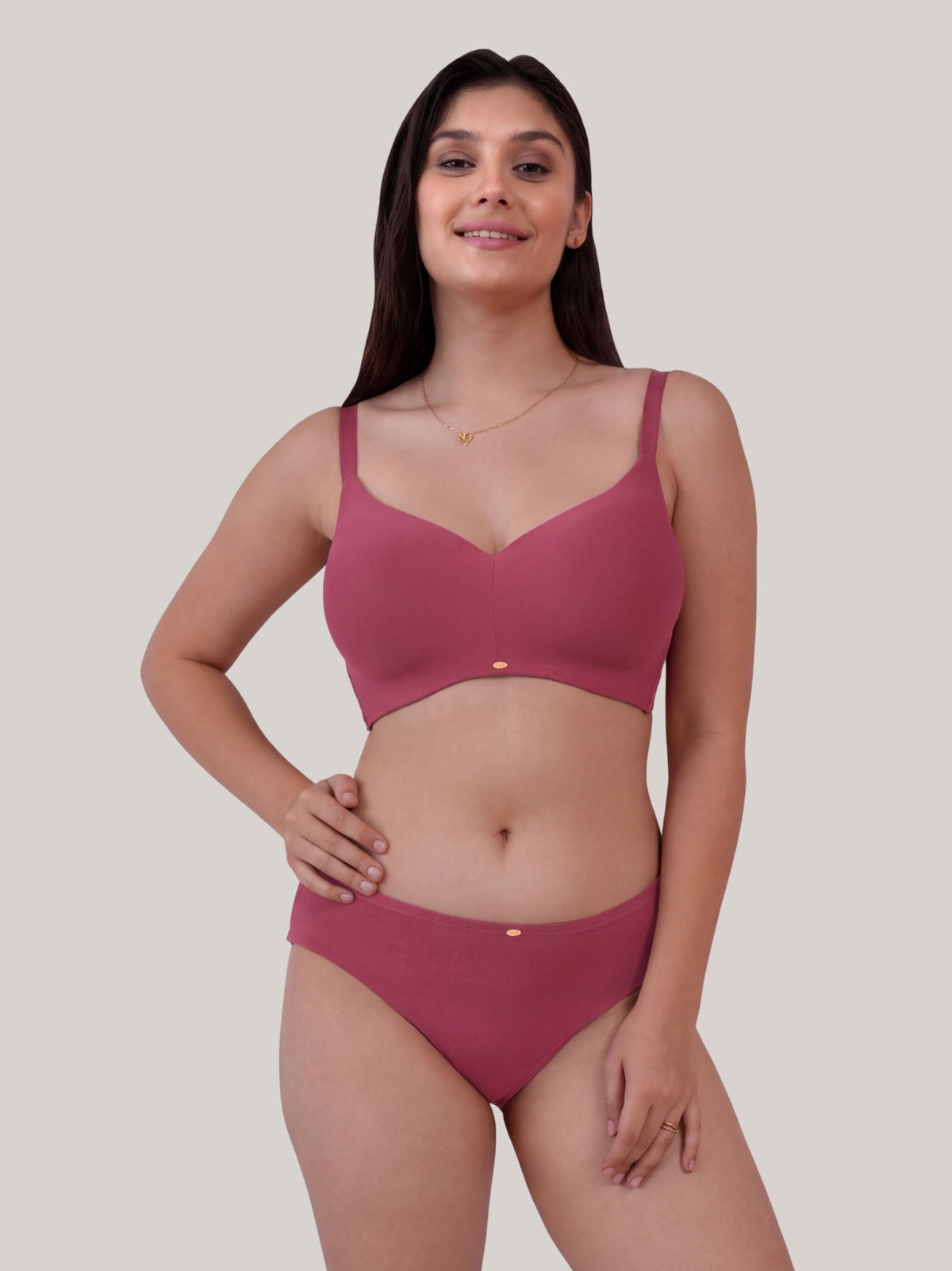 Full Coverage Padded Non Wired Ultrasoft Seamless Bra
