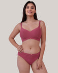 Full Coverage Padded Non Wired Ultrasoft Seamless Bra