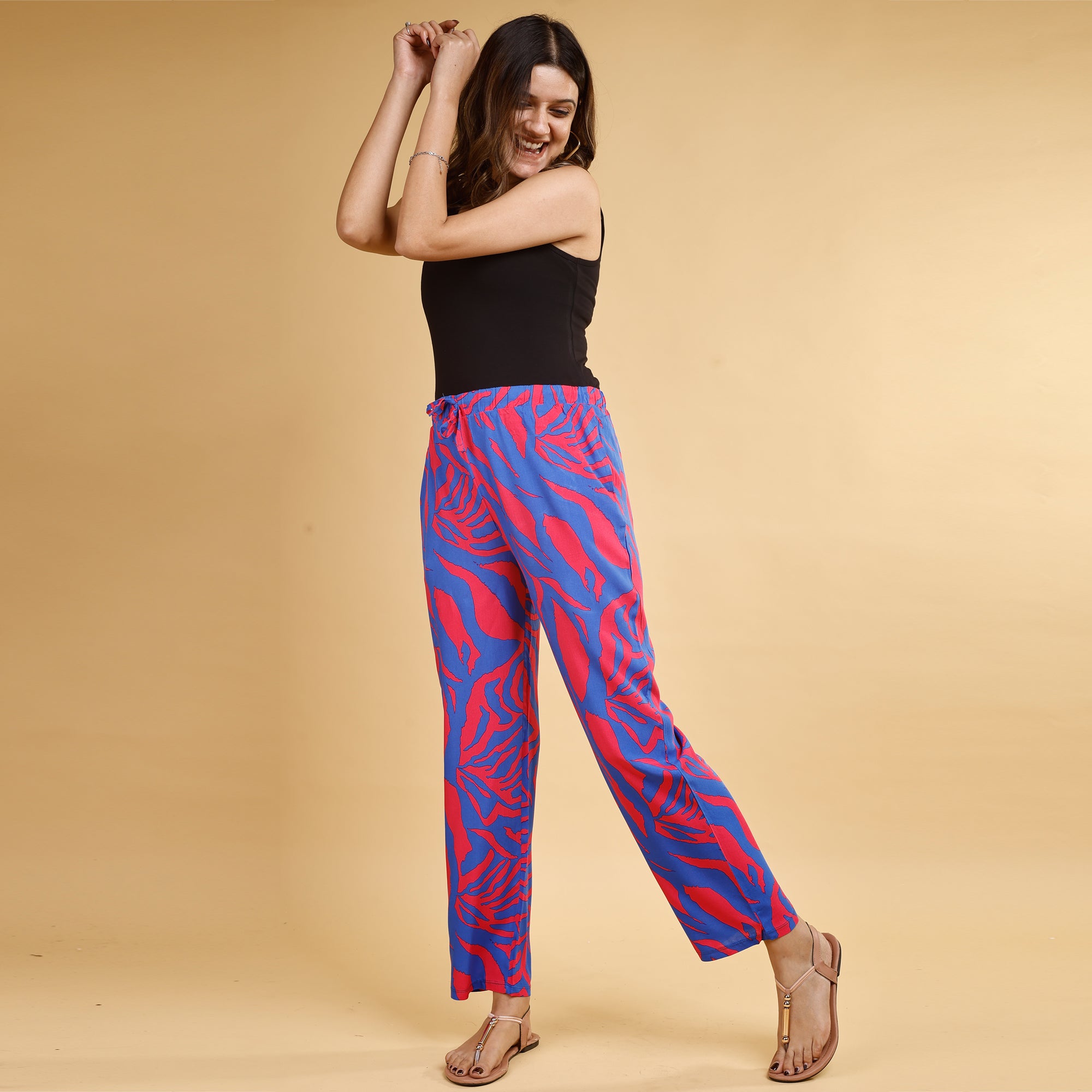 Supersoft Rayon Printed Pyjamas with Pockets