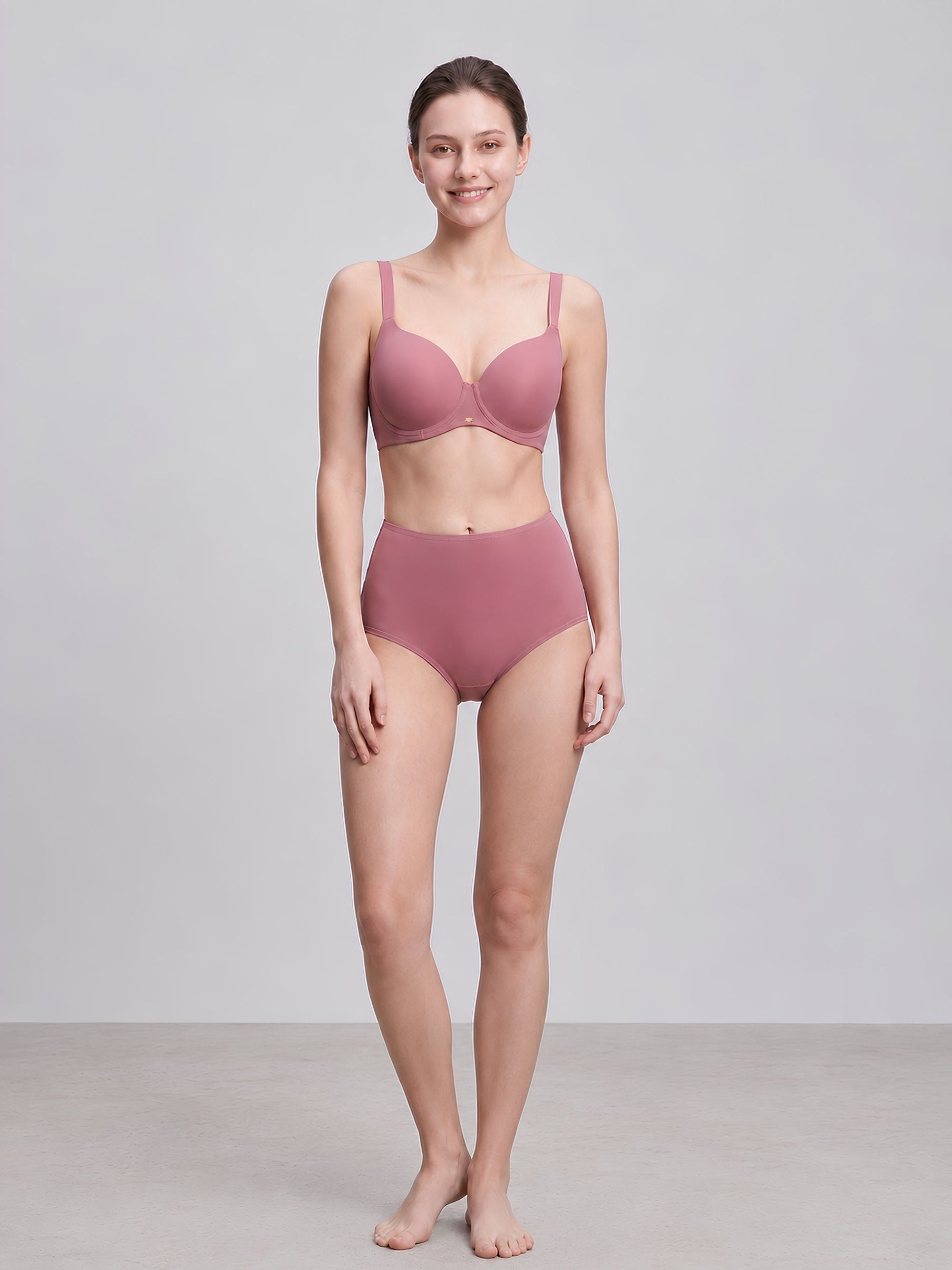 Padded Non wired Full Coverage T-shirt Bra