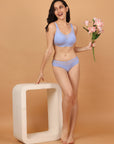 Mid Rise Medium Coverage Lacy Brief Panty