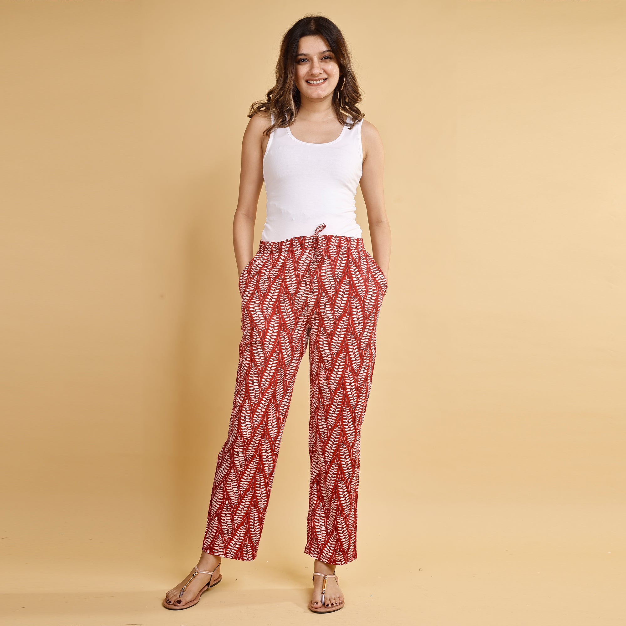Supersoft Rayon Printed Pyjamas with Pockets