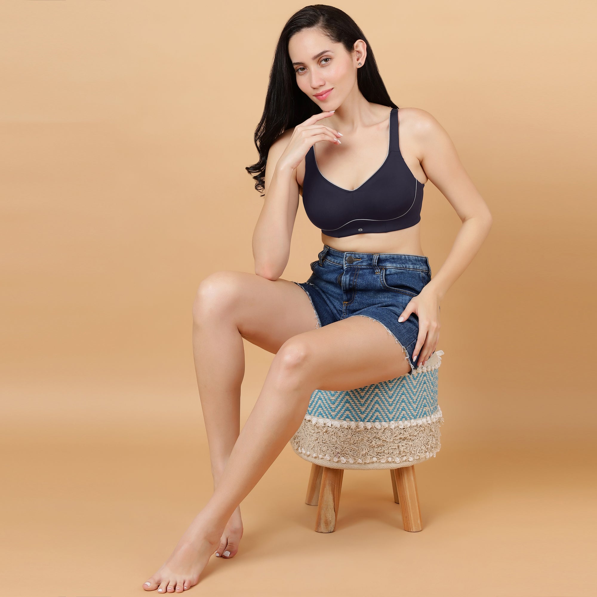 Non Padded Non Wired Full Coverage Minimizer Bra