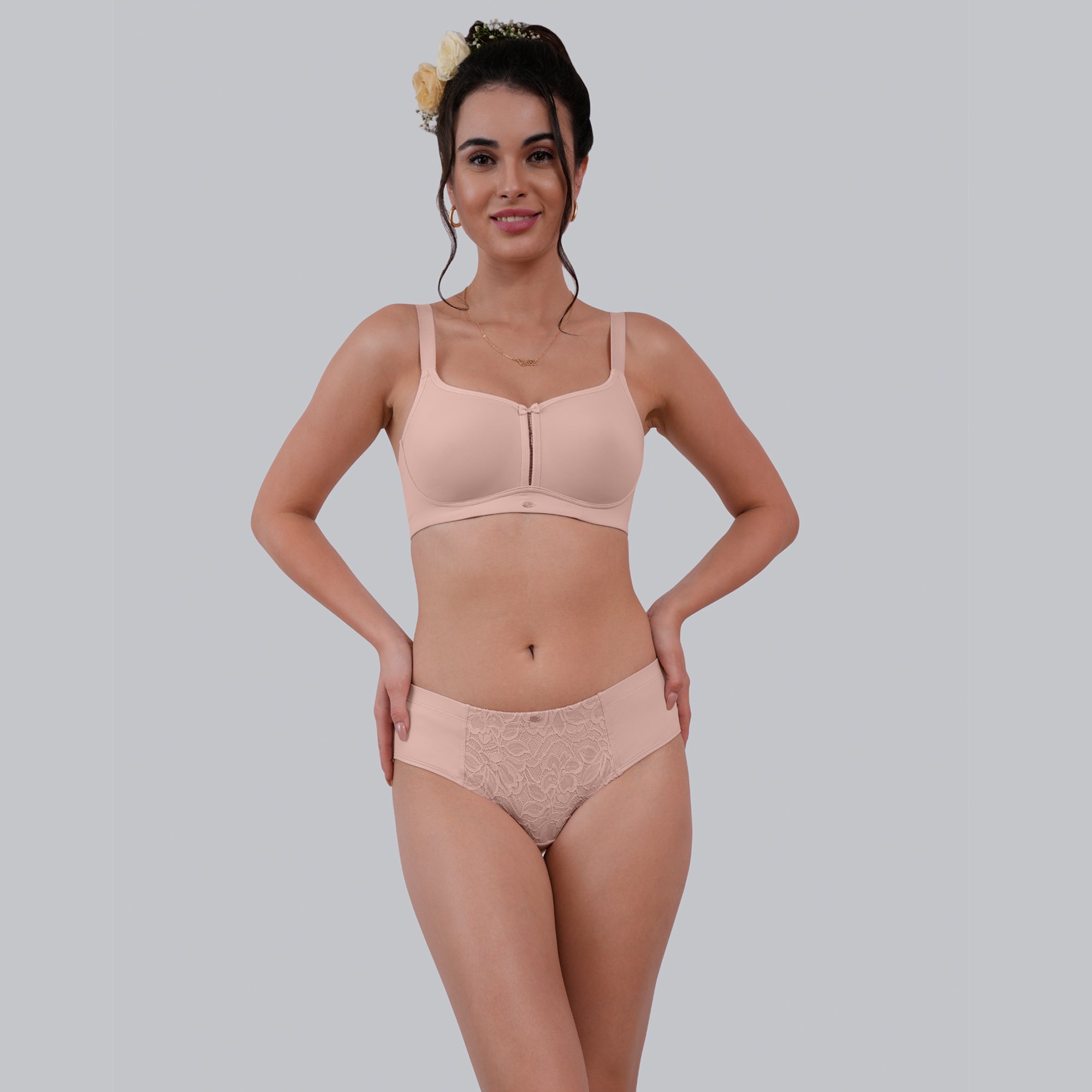 Full Coverage Minimiser Non padded Non wired Bra-CB-343