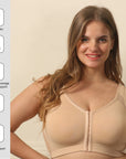 Front Closure Full Coverage Non Padded Non Wired Bra-CB-334