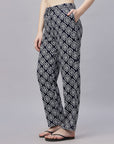 Supersoft Rayon Printed Pyjamas with Pockets NT-121