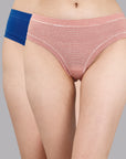 Mid Rise Seamless Cotton Panty - 2CK-33