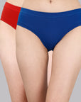 Mid Rise Seamless Cotton Panty - 2CK-33