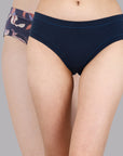 Mid Rise Seamless Cotton Panty - 2CK-33