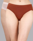 Mid Rise Seamless Cotton Panty - 2CK-33