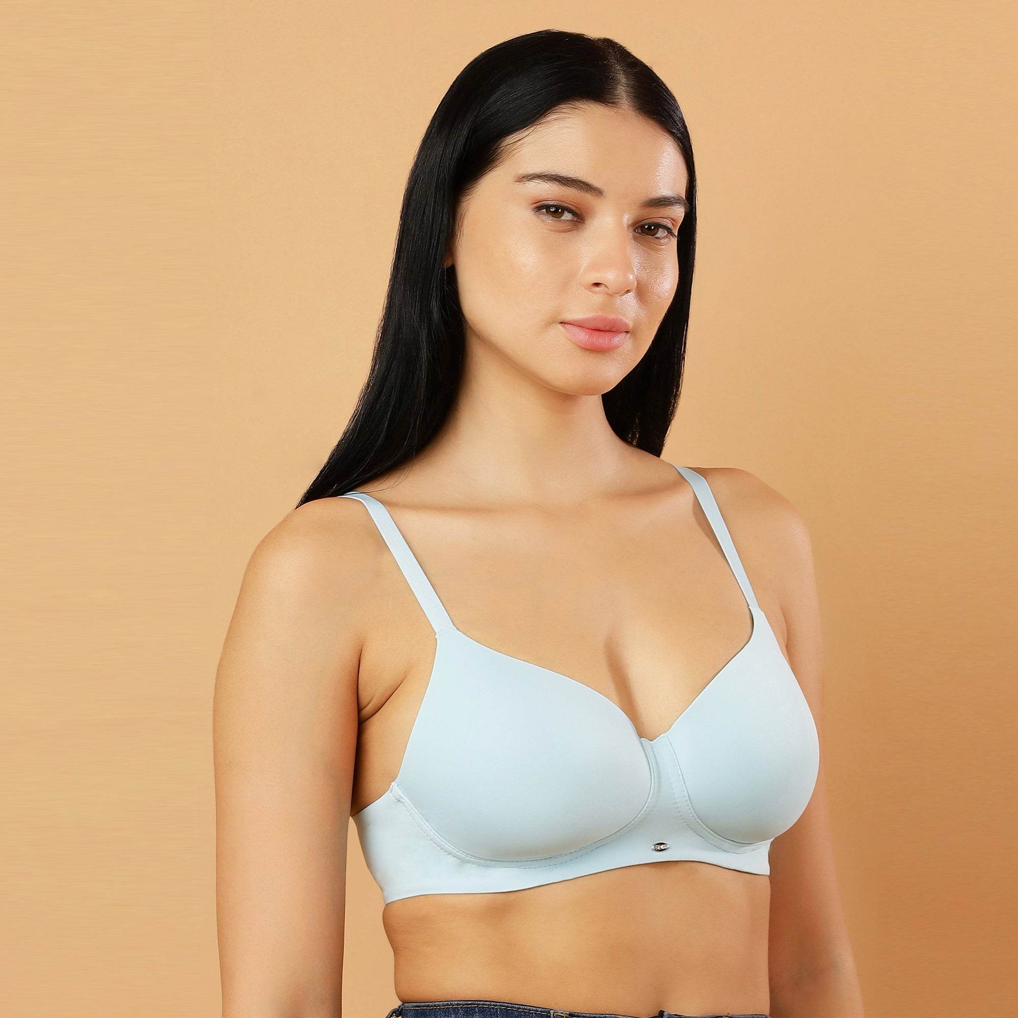 SOIE Woman - Padded Non wired Full Coverage T-shirt Bra - Bra -for Women