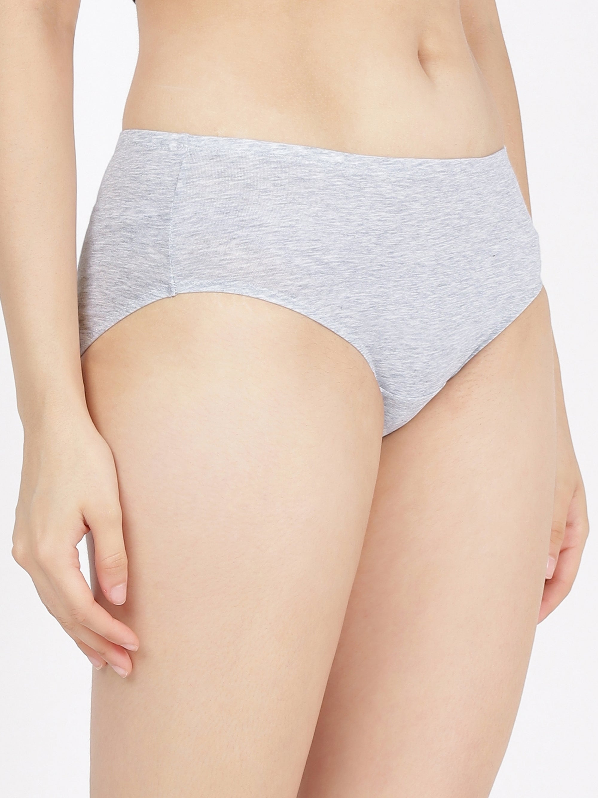 High Rise Full Coverage Cotton Modal Panty with Soft No-Mark Waistband