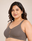 Full Coverage Minimizer Bra with No-Show Cups