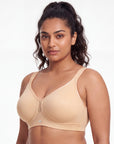 Full Coverage Minimizer Bra with No-Show Cups