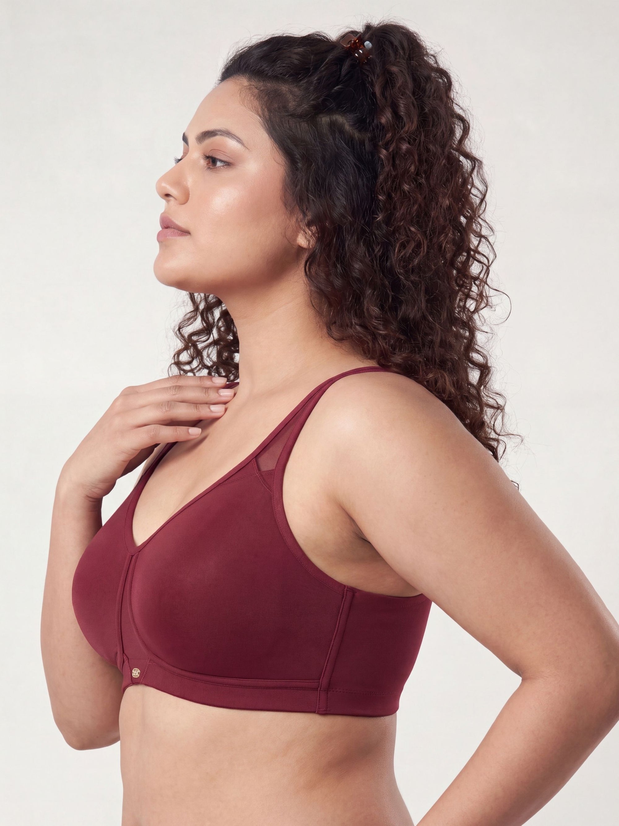 Non Wired Full Coverage Minimiser Bra