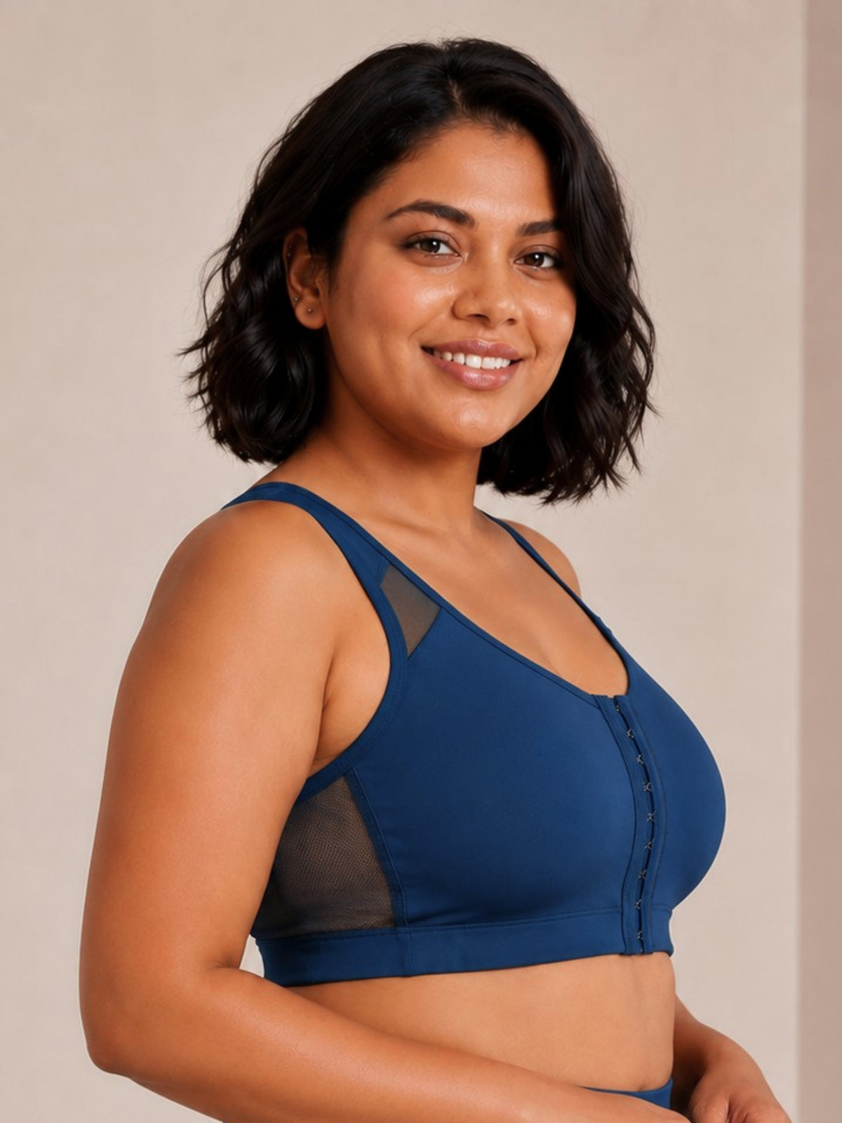The No More Slouch Bra — Lightly Padded Posture Corrector with Power Mesh Support