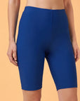 Mid Rise Soft Polyamide Spandex Knee Length Swim Shorts