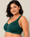 Full Coverage Minimizer Bra with No-Show Cups