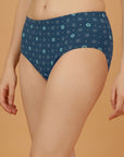 Printed High Rise Cotton Hipsters – Pack of 3