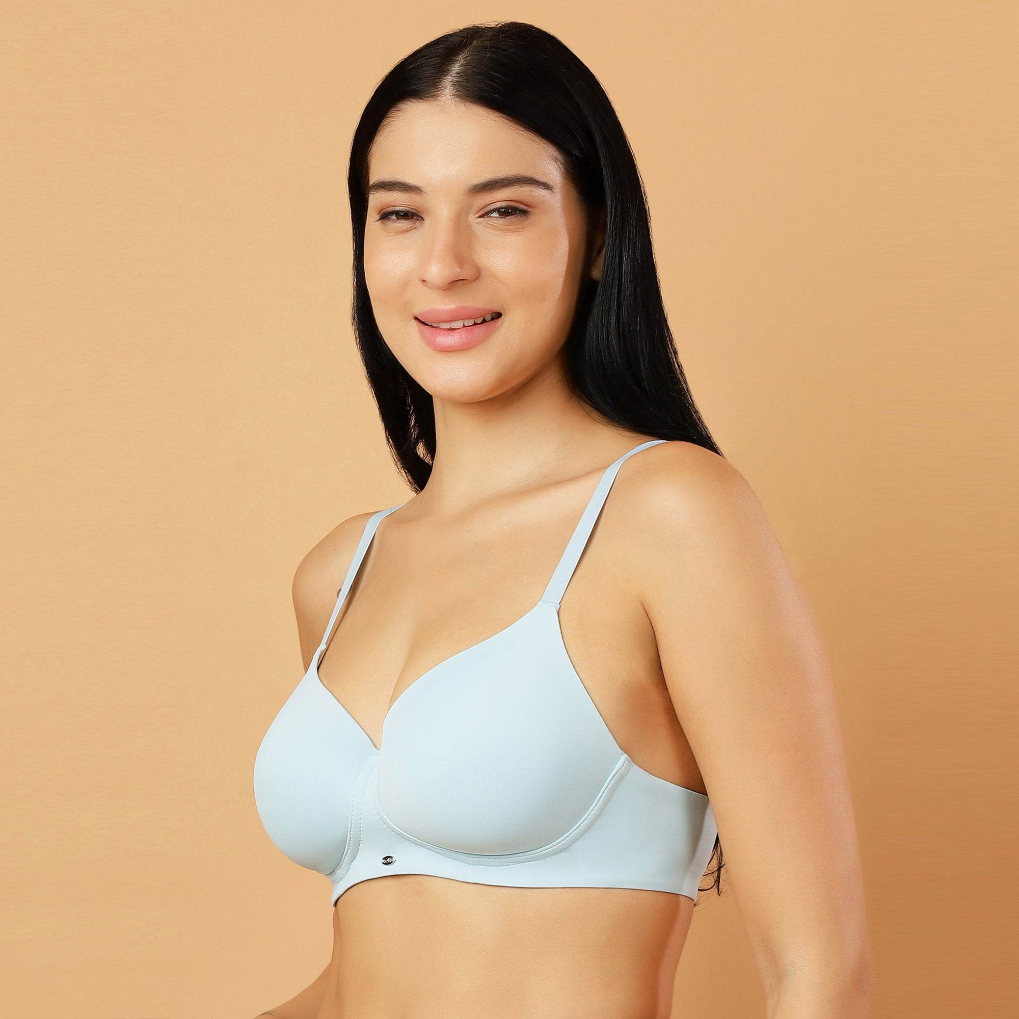 SOIE Woman - Padded Non wired Full Coverage T-shirt Bra - Bra -for Women