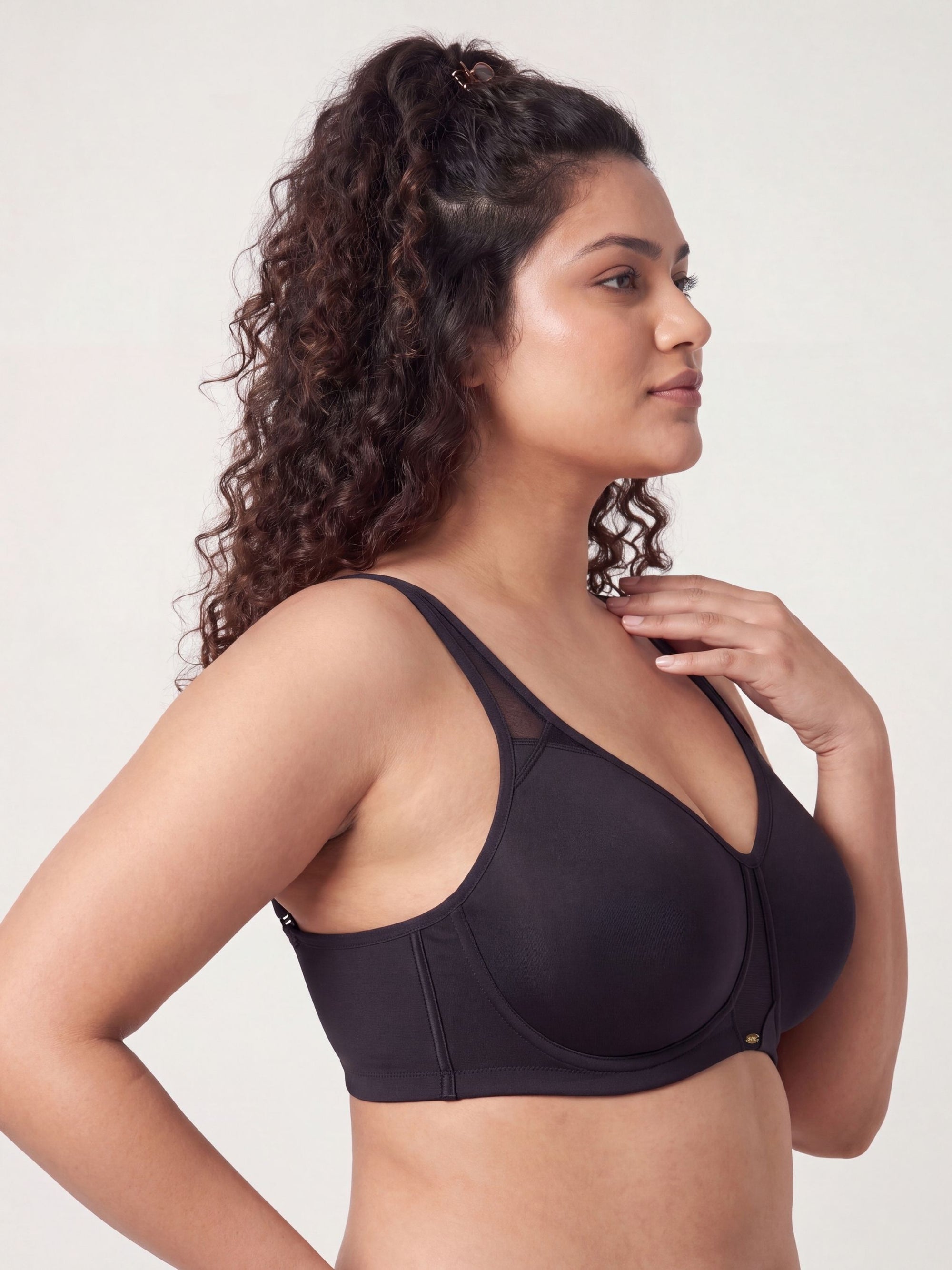 Non Wired Full Coverage Minimiser Bra
