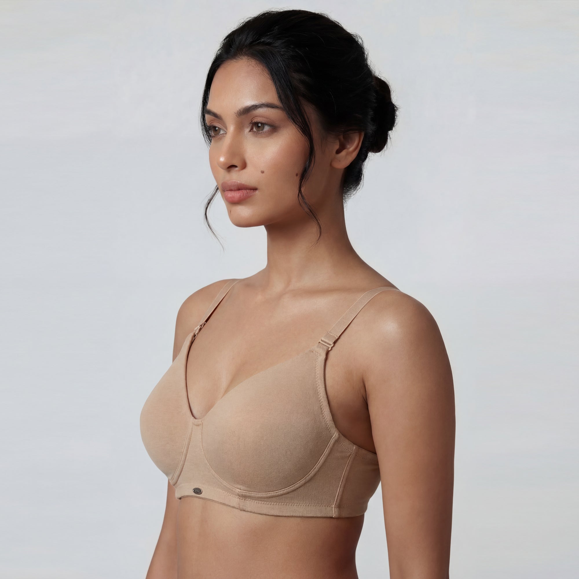 Non Padded Non Wired Full Coverage T-shirt Bra